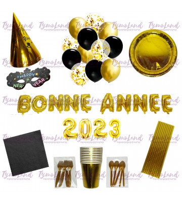Kit Bonne Année 2023 Doré
