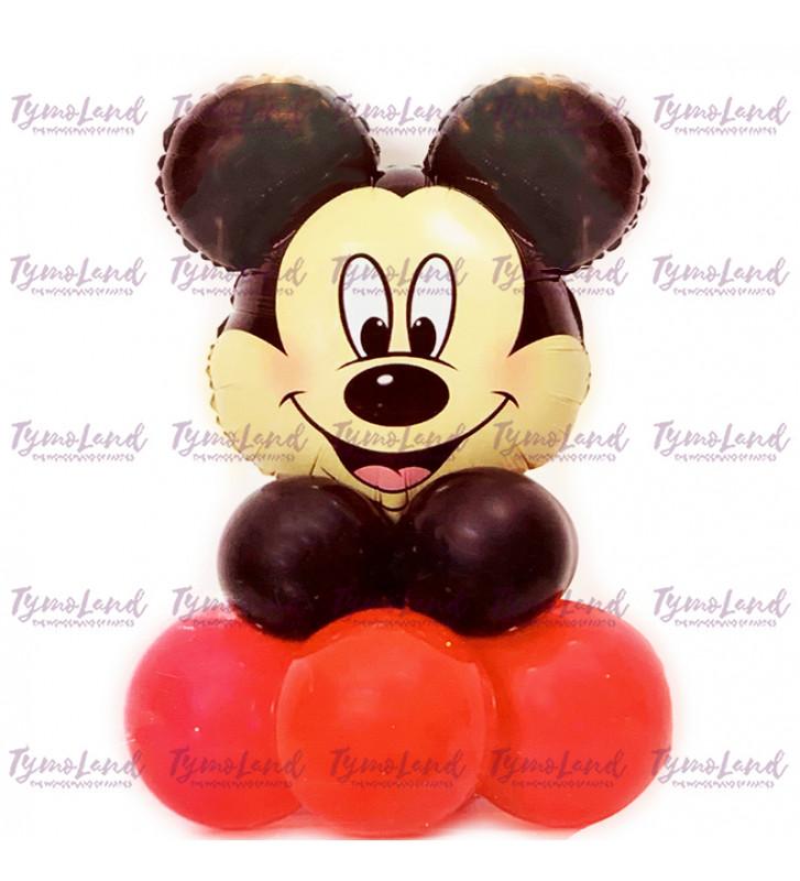 Bouquet de 06 Ballons Mickey Mouse Rouge