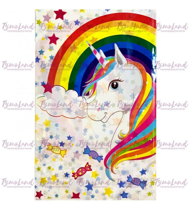 Nappe De Table Licorne Arc En Ciel